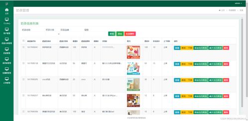 基于Java（SSM）的奶茶店管理系统的设计与实现